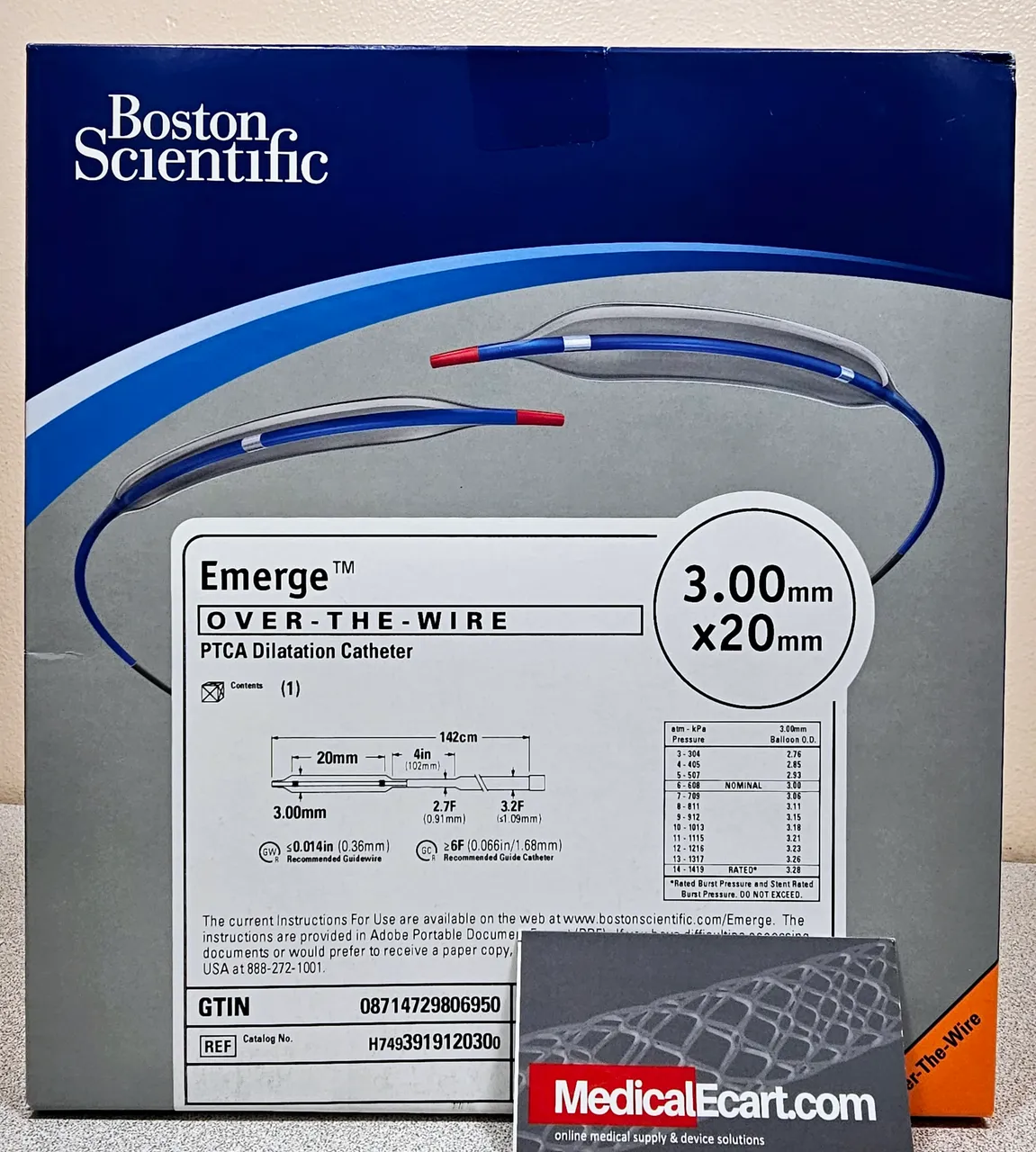 EMERGE™ PTCA Dilatation Catheter view 3